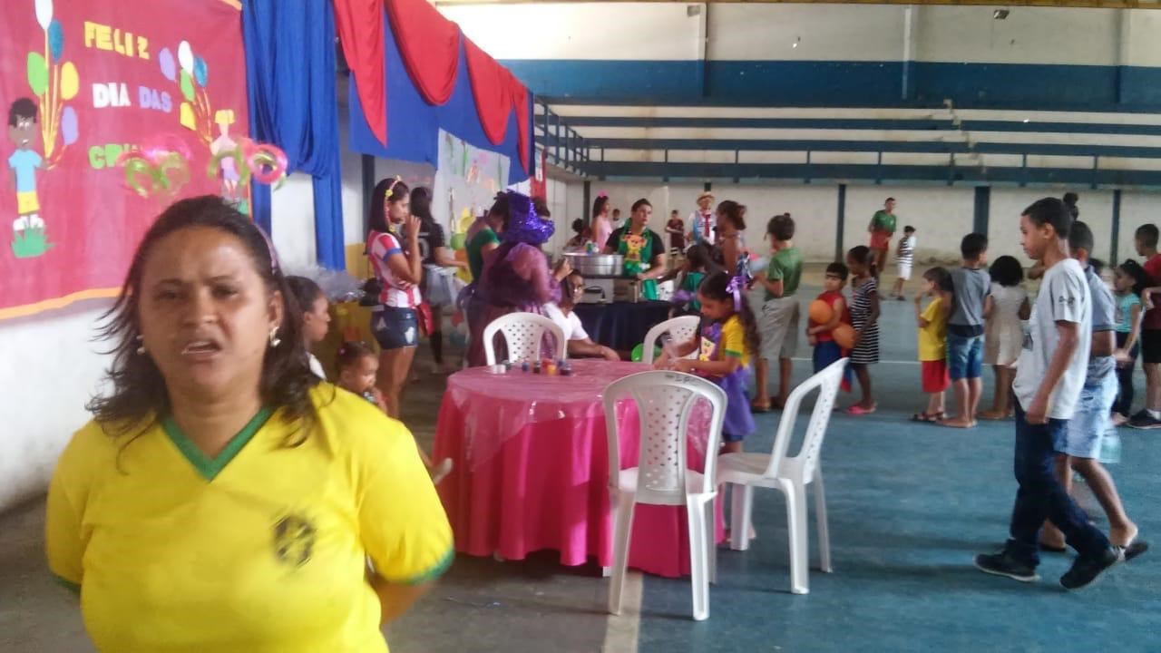 Camacã: Dia das Crianças  foi festejado com muita diversão  pelos PFSs Luiz Pereira de Castro I e Manoel Rodrigues 

